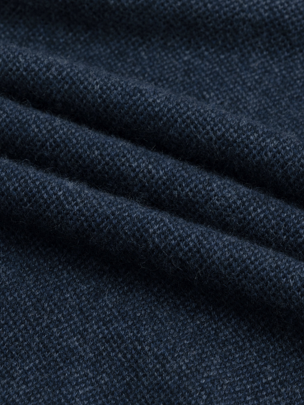 LeClub™ | Navy Jacquard Zipper Sweater